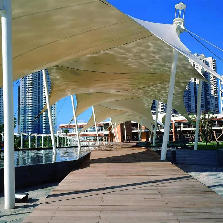 锡林浩特市膜结构景观棚