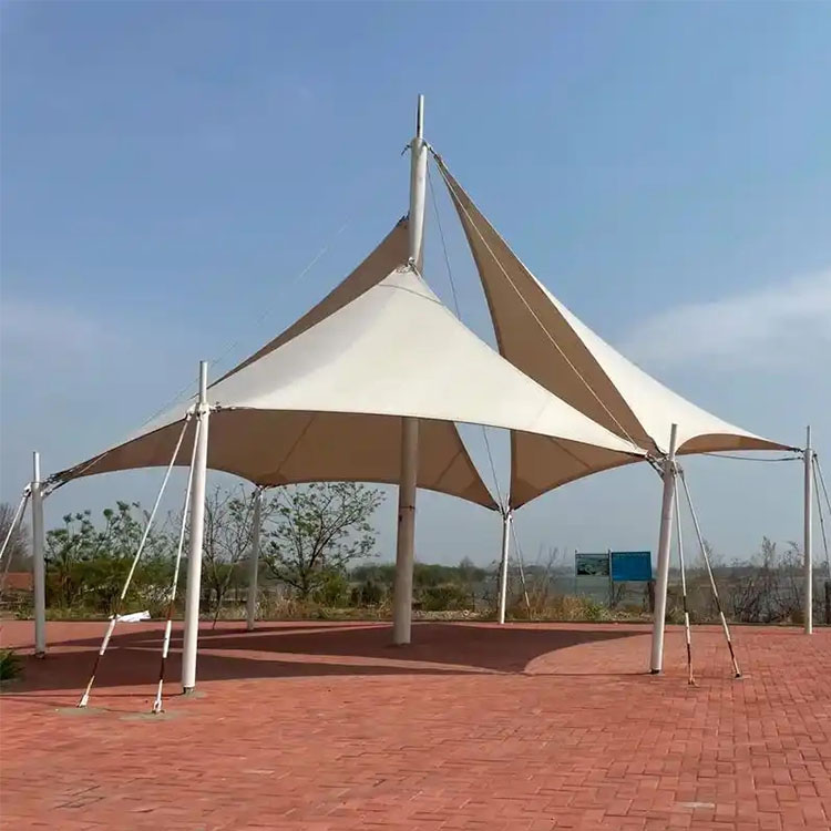 锡林浩特市膜结构景观棚