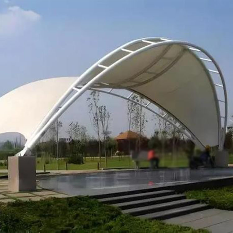 锡林浩特市膜结构景观棚