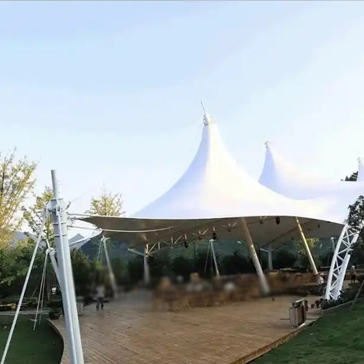 锡林浩特市膜结构景观棚