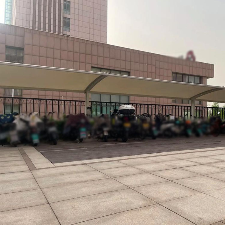 锡林浩特市膜结构电动车棚