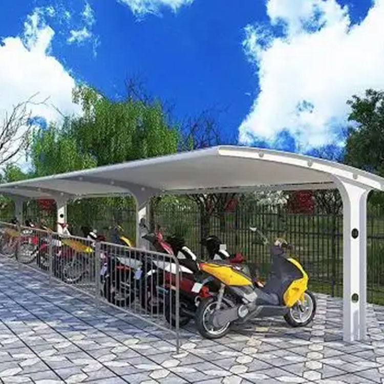 锡林浩特市膜结构电动车棚